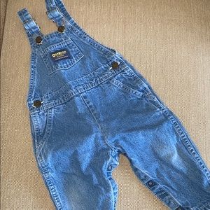 Oshkosh overalls. Blue. 18 months.